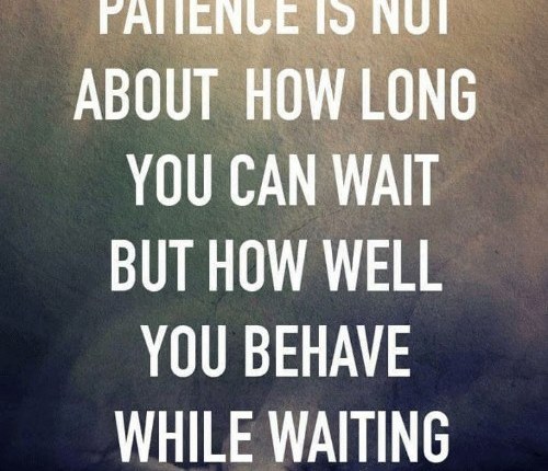 Are You Good At Being Patient?